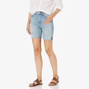 Hudson Jeans Hana Mini Biker Shorts in FOXY Women’s 24 NWT New